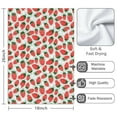 thumbnail image 3 of 2 Pcs Funny Kitchen Towels,Strawberry Plants Fruit Microfiber Dish Towels,Kitchen Tea Towels,Kitchen Towel Set (18" X 26"), 3 of 3