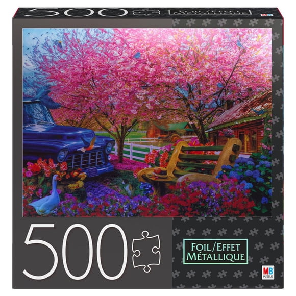 500-Piece Jigsaw Puzzle with Foil Accents, Home Is Where the Heart Is