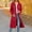 c01Red, variant on JGGSPWM Long Hoodies for Women Solid Color Long Sleeve Hooded Pocket Zipper Drawstring Fleece Jacket Sweatshirts Fall Winter Fashion Clothes Purple M