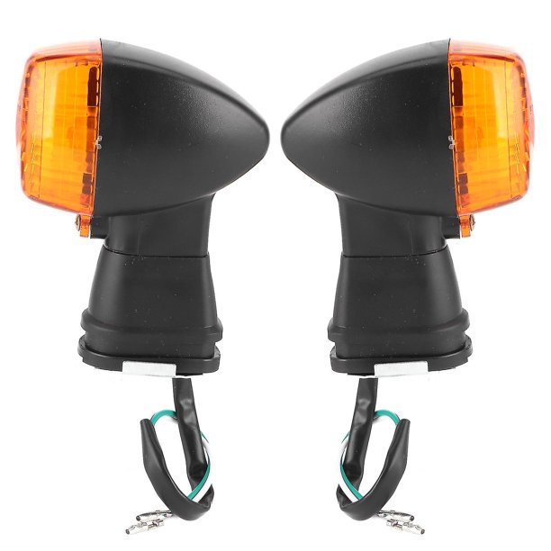 2 uds luz de señal de giro para motocicleta luz amarilla apta para Kawasaki ZX900 Ninja ZX-9R