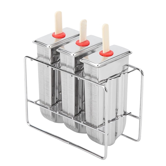 Molde para helado de cabeza redonda NikouMX 3 uds acero inoxidable 304