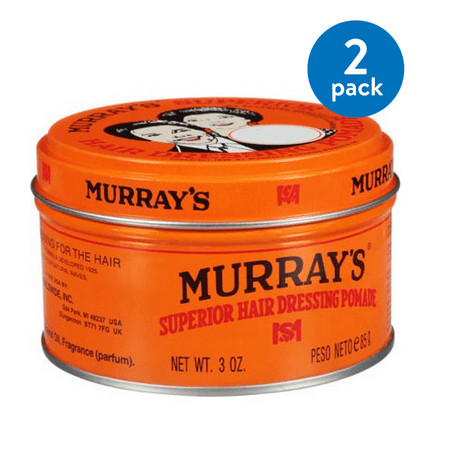 (2 pack) Murray's Superior Hair Dressing Pomade, 3 (Best Pomade For Black Men)