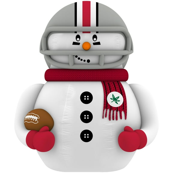 Ohio State Buckeyes 7' Inflatable Snowman Player