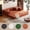 Orange, variant on Lodeija 80.3" 5-in-1 Convertible Futon Sofa Bed,Sleeper Couch for Small Spaces and living room, 2 Pillows,Green
