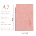 thumbnail image 2 of JMKQLZ 2025 Planner Classic Notebook | Sheep Leather Material A7 Notebook with Pen for to Carry at The Beginning Of The Season, 2 of 4