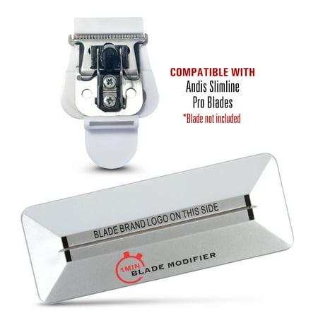 Slimline Key (1Min Blade Modifier and 10 Sec Blade Setter Combo Set | On The Money Zero Gap Tool Compatible with Andis Slimline PRO Blades | The Key to The Sharpest Lines)