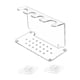 thumbnail image 5 of Soporte para Maquinilla de Afeitar, Soporte con Gancho para Afeitadora, Montaje en Pared, Organizador Transparente con Gancho para Maquinilla de Afeit, 5 of 9
