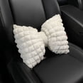 thumbnail image 1 of Cojín de asiento de coche de invierno de felpa monolítica ligera de lujo cojín de asiento trasero de coche cálido funda de asiento universal de invierno, 1 of 6