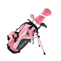Shorties Golf Kid's Golf Club Set (Kids 34"-38" Tall) TINY Pink - Right
