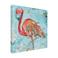 thumbnail image 3 of Trademark Fine Art Kellie Day Flamingo Bright Canvas Wall Art - 35x35, 3 of 5