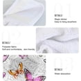 thumbnail image 5 of SKYSONIC 2 PCS Absorbent Hand Towels, Spring Butterfly and Flowers Bathroom Hand Towels with Hanging Loop, Hanging Kitchen Hand Towels, Quick Dry Microfiber Hand Towels Hand Bath Towel, 12"x17", 5 of 6