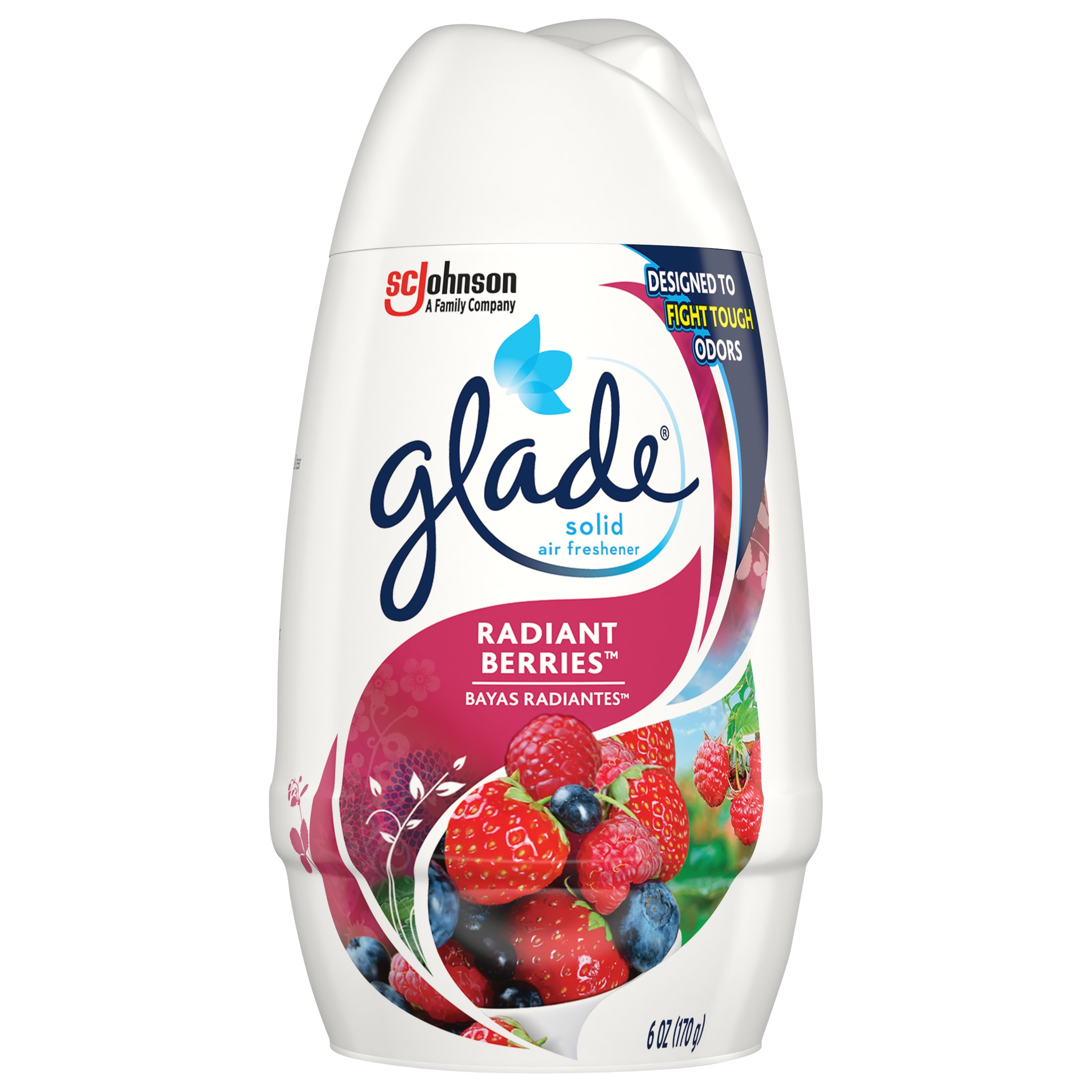 Glade Solid Air Freshener, Radiant Berries, 6 oz