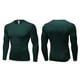 thumbnail image 4 of pstuiky manga larga de hombre, Camisa deportiva transpirable de manga larga y cuello redondo para hombre, color liso Tops de hombre xl, 4 of 4