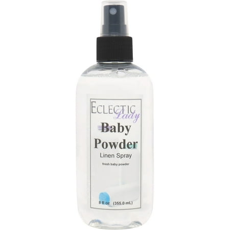 Baby Powder Linen Spray, 8 ounces