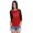 Red & Black, variant on Inkmeso Women Raglan Full Sleeves Tshirt&nbsp;Advice&nbsp;Quote Dreaming Is Free Graphic Jersey Top
