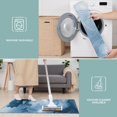 thumbnail image 6 of Blue White Marble Pattern Kitchen Rugs Sets Of 3,Kitchen Runner Rugs Non Skid Washable,Decorative Kitchen Floor Mats for Kitchen,Sink,Laundry,17"x30"+ 17"x47" + 17"x59", 6 of 6