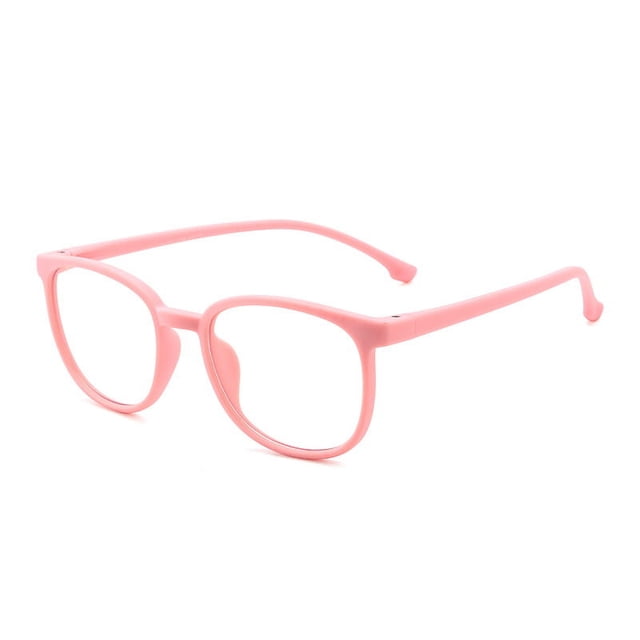 Espejo plano anti-azul para niños, espejo de computadora informal y versátil, caja cómoda para gafas