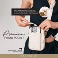 thumbnail image 3 of Bandolera Bandolier Dillon Bag Pebble Leather para mujer, 3 of 7