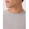 thumbnail image 6 of Hanes Men's Long-Sleeve Thermal Shirt, Reversible, Crewneck Gray L, 6 of 8