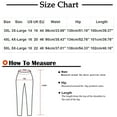 thumbnail image 3 of Babysbule Women's Solid Straight Pants Casual Loose Trouser Wide Ninth Pants Cotton And Linen Pants, 3 of 9