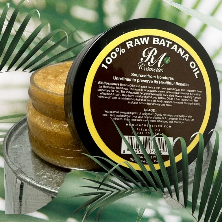 RA Cosmetics Batana Hair Oil - Natural Hair Growth Maroc
