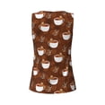 thumbnail image 5 of Haiem Sloths Need More Coffee Workout Tank Tops for Women, Athletic Sports Slim-Fit Tank Tops, Compression Sleeveless Dry Fit Shirts,Athletic Shirt-XX-Large, 5 of 9