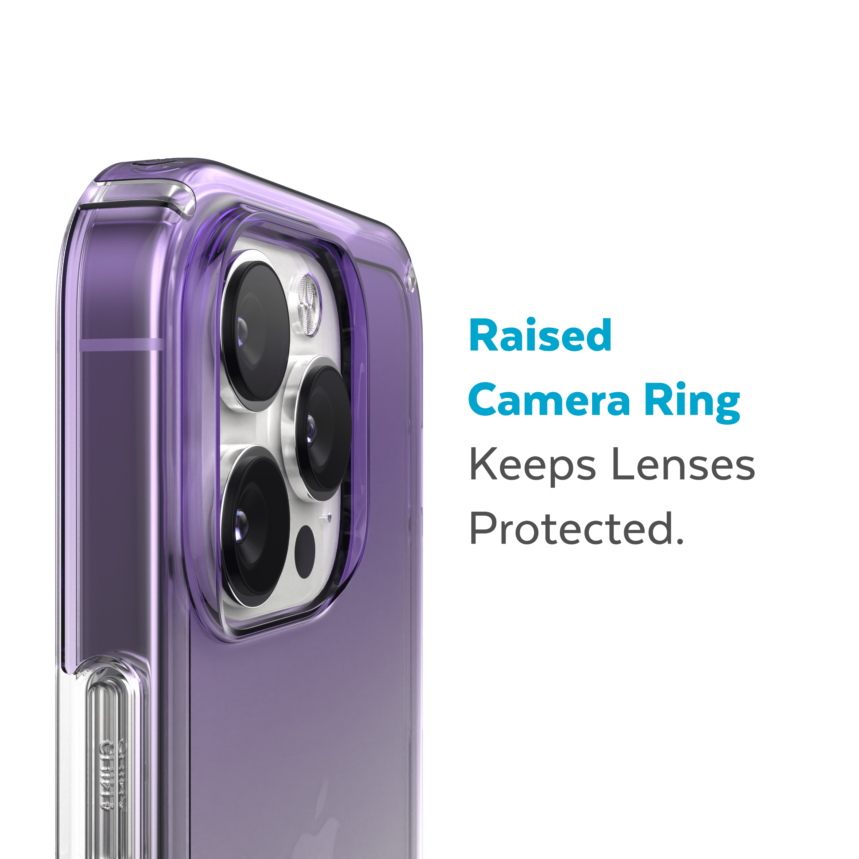 Speck Anti-Scratch Back Cover Cell Phone Case for Apple iPhone 14, Purple