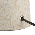 thumbnail image 4 of Bouclair Beige Fabric Table Lamp, 4 of 5