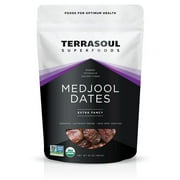 Terrasoul Superfoods Organic Medjool Dates, 2 lbs - Soft Chewy Texture | Sweet Caramel Flavor