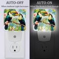 thumbnail image 2 of Toucan LED Square Night Lights for a Bright and Stylish Ambiance - Ideal for Bedrooms and Hallways - Energy Efficient Plugin Lamps with Auto Sensor, 2 of 6