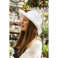 thumbnail image 2 of Catalina Large Brimmed Sun Hat for Women 50+ UPF Maximum Protection (White), 2 of 3