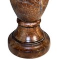 thumbnail image 4 of Royal Designs, Inc. Mini Natural Stone Alabaster Lamp, Round Base with Drum Shade, LAL-5005CR-641UT-BG, Crackle, 4 of 9