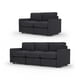 thumbnail image 1 of Set 2 piezas Adapti Sala Seccional Modular  Love Seat Gris Carbón, 1 of 9