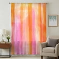 thumbnail image 3 of Sheer Curtains 84 Inch Length, Light Filtering Voile Curtain Panel, Rod Pocket Drapes Window Treatments for Living Room Bedroom 52"x84", 3 of 9