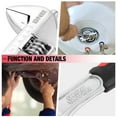 thumbnail image 7 of Adjustable Wrench Spanner - 12 Inch, Vanadium Steel Automotive Repair Tool w/ Four-Sided Jaws and Rubber Grip, 7 of 7