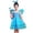 Sky Blue, variant on Girls Performance Party Outfits Dress Tutu Stage Dance Recital Play Clothes Set One Size
