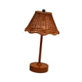 thumbnail image 4 of Lámpara de mesa inalámbrica regulable de 3 colores, luz nocturna para mesita de noche, dormitorio u oficina. Marrón, 4 of 8