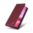 thumbnail image 5 of Funda para iPhone 16 Estuche de Cuero PU Tipo Cartera con Ranuras para Tarjetas y Cierre Magnético, 5 of 5