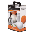 thumbnail image 2 of EastPoint Sports Tournament Quality Foosballs, 6 Count Orange and White Balls, 2 of 5
