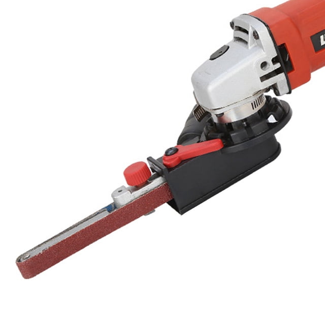 Graflsoa Mini Belt Sander Adapter for Angle Grinder - M14 Thread, Compatible with 115mm & 125mm Grinders, DIY Sanding for Wood, Metal, Glass, Plastic