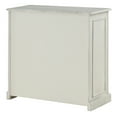 thumbnail image 4 of Country Meadows 2-Shelf Engineered Wood Bookcase in Antique White, 4 of 6