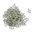 thumbnail image 2 of 100 Piezas De Plata Tibetana De Cinco Puntas Encantos De Estrella Colgante De Joyería Con Cuentas DIY Sunnimix encantos de estrellas para la fabricación de joyas, 2 of 6