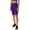 Purple, variant on LIIPEE Women Leggings Casual Slim Fit Solid Color High Waist Knee Length Leggings Summer Beach Exercise Stretch Lightweight Comfortable Soft Breathable Leggings,Army Green,L