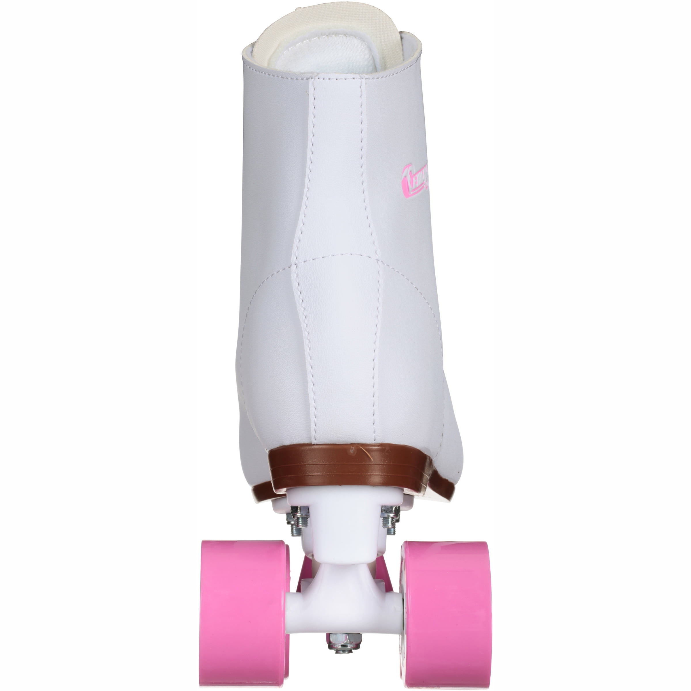 Chicago Girl's Classic Quad White Junior Rink Roller Skate, Size 4
