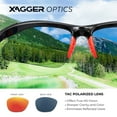 thumbnail image 3 of Xagger Kids Polarized Sports Sunglasses for Boys Girls Age 3-8 Toddler Baseball Softball TR90 Frame Glasses, 3 of 6