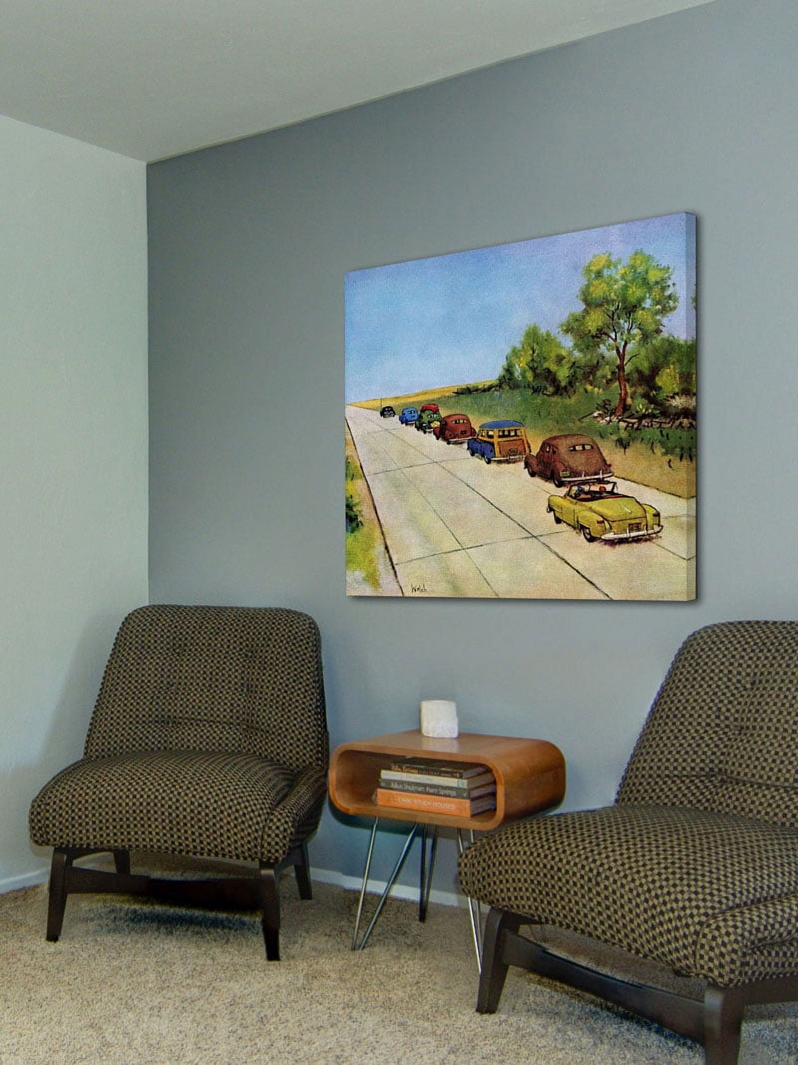 Marmont Hill "Checkpoint" Painting Print on Canvas