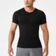 thumbnail image 4 of pstuiky camisetas camisas para hombre, Camisas deportivas de verano para hombre, de manga corta y cuello redondo, ajustadas, de color liso camisas casuales para hombre m, 4 of 6