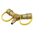 thumbnail image 3 of Miulika Propane Y Splitter Splitter 2 Way 1/4in Propane Hose Fittings 2 Way LP Gas Adapter Gas Tank Connection Adapter for BBQ Grill, 3 of 9