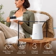 thumbnail image 4 of Pure Enrichment HUME Max - Easy Top-Fill Ultrasonic Cool Mist Humidifier, 3.7-L (1 Gallon) Water Tank, 3 Mist Settings, & Auto Shut-Off Timer - Ideal for Large Bedrooms, Nurseries & Dry Areas (White), 4 of 8