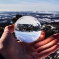 thumbnail image 4 of 5cm Crystal Ball Photography Prop Meditation Ball Juggling Glass Sphere Display (Transparent White), 4 of 8